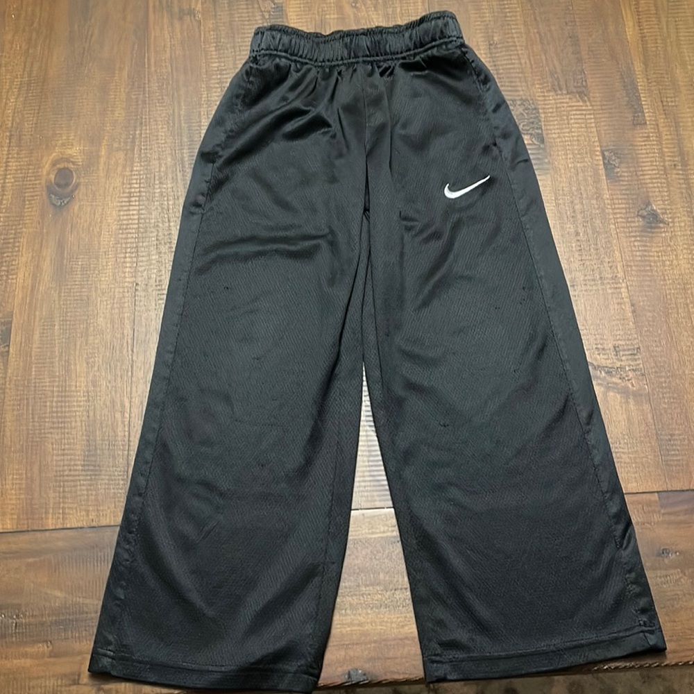Boys Nike Dry Fit black wide leg pants
